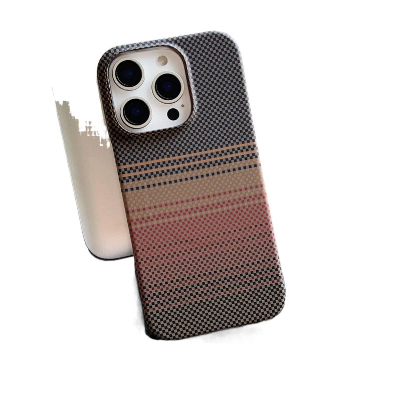 غطاء MagSafe | مقاومة بصمات الأصابع | لـ iPhone 15 / 15 Plus / 15 Pro / 15 Pro Max | Starry River Brown - Image 2