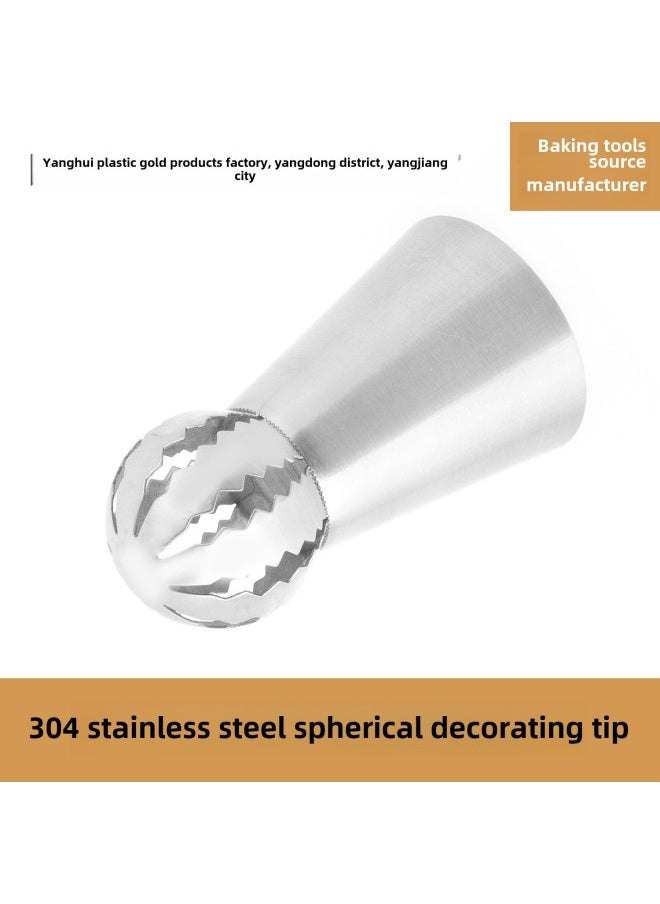 Generic Direct 304 Stainless Steel Piping Nozzle Torch Head Piping Nozzle Baking Tools-Color:23#  - Image 4