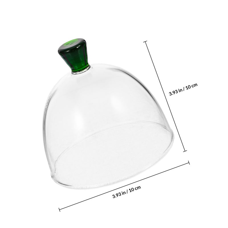 Dome Cover Food Dome Cover Lid For Plate Glass Smoker Dome Lid - Image 2