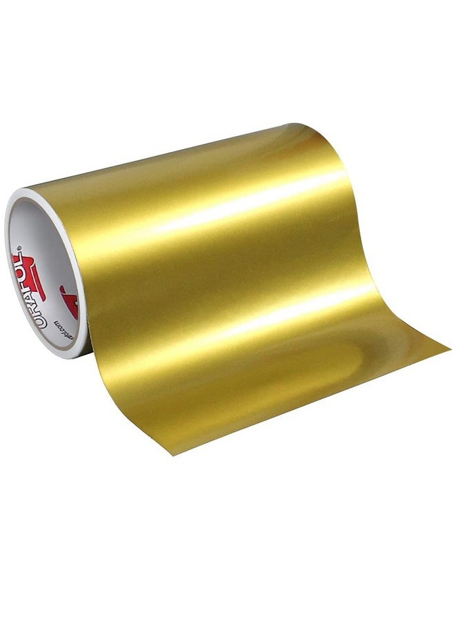 ORACAL 12" x 10 Ft Roll of Glossy Oracal 651 Metallic Gold Vinyl for Craft Cutters and Vinyl Sign Cutters 