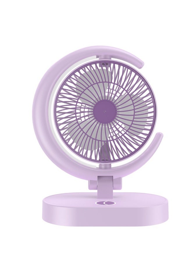 Nariele New USB Mini Folding Desk Lamp Fan