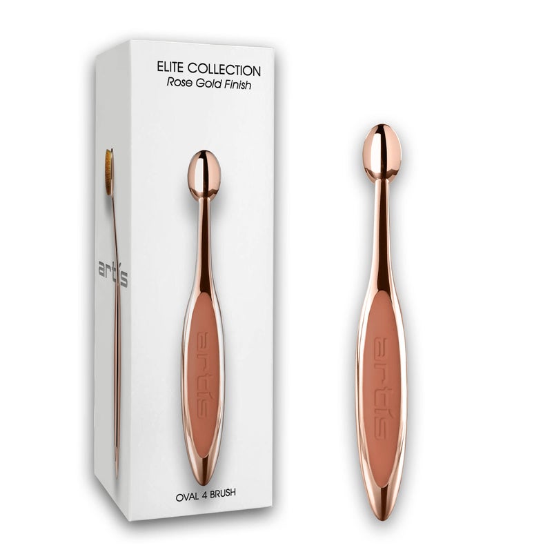 Artis Elite Oval Brush 4 - Rose Gold, 1 Pc Makeup Brush - Image 1