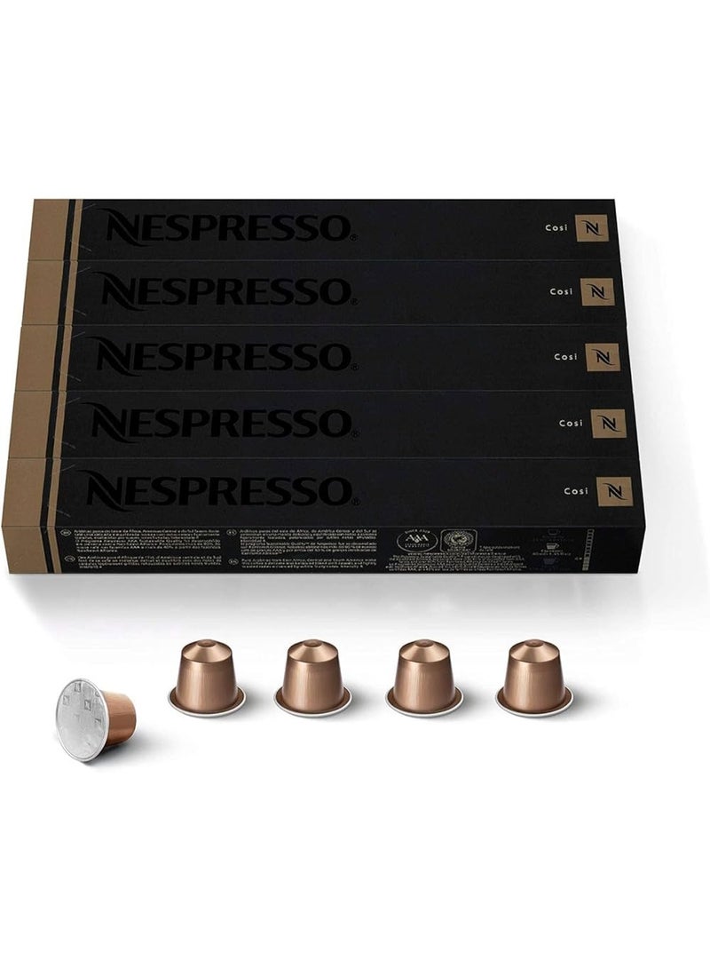 كبسولات نسبريسو الأصلية - كوزي - 50 كبسولة