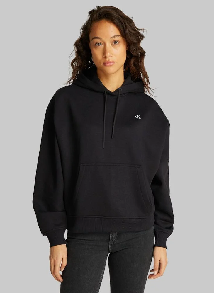 كالفن كلاين جينز Logo Deatil Hoodie