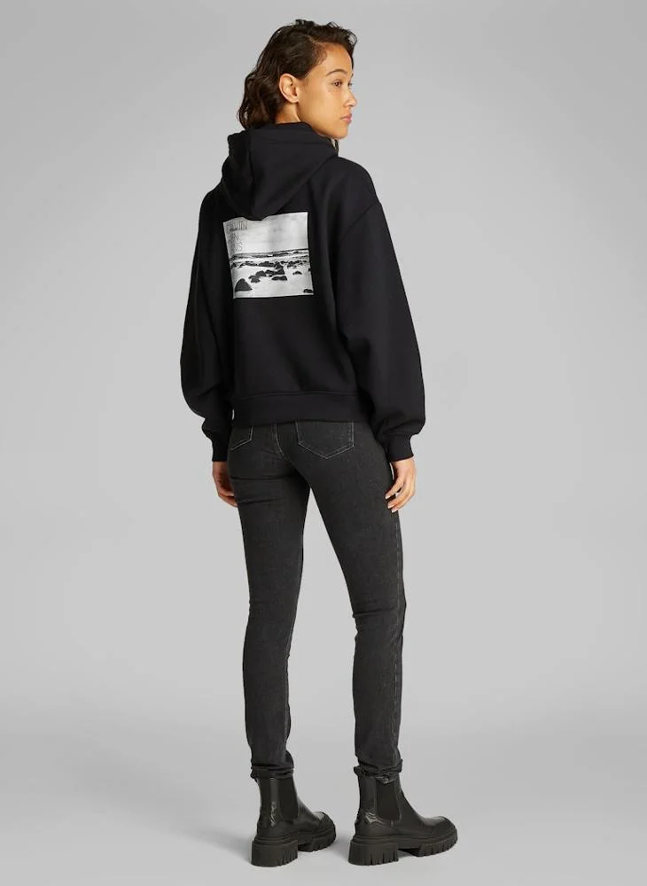 Calvin Klein Jeans Logo Deatil Hoodie