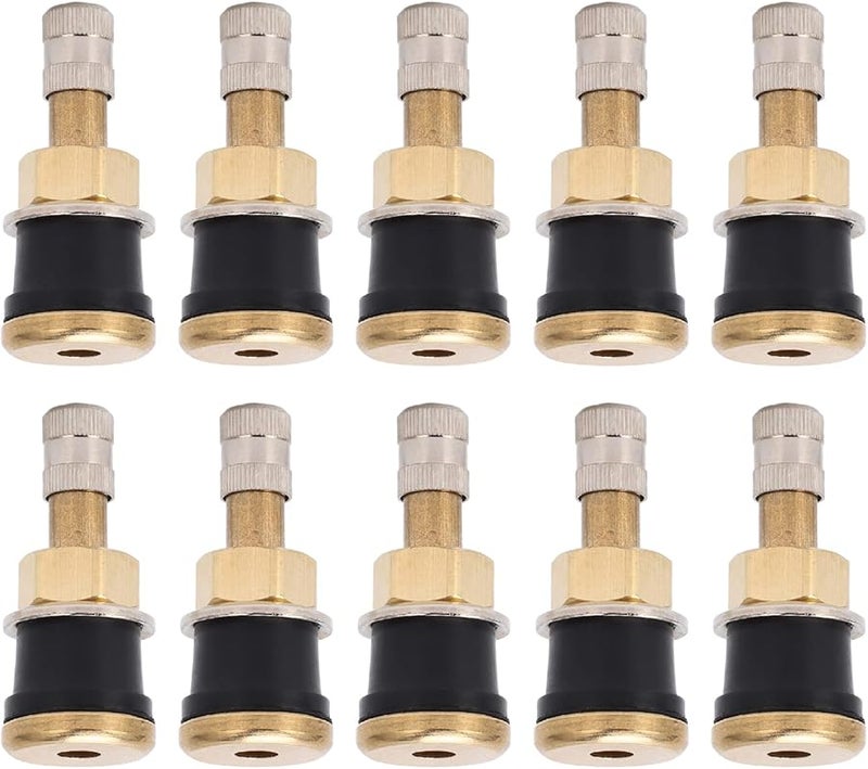 Brass Truck Tire Valve Stem TR501 For 0 625in Valve Holes Durable Tubeless Replacement - Image 4