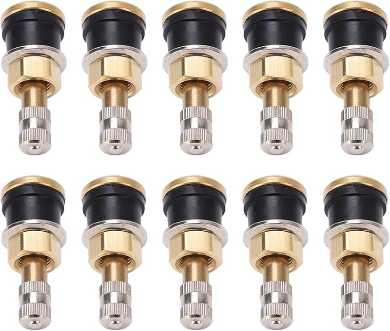 Brass Truck Tire Valve Stem TR501 For 0 625in Valve Holes Durable Tubeless Replacement - Image 3