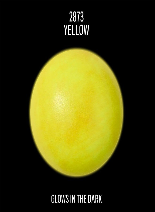 FolkArt Glow in The Dark Acrylic Paint (2 Ounce), K2873 Matte Yellow - Image 3