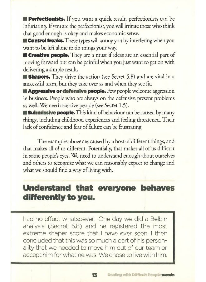 أسرار الأعمال لكولينز: التعامل مع الأشخاص الصعبين - Image 5