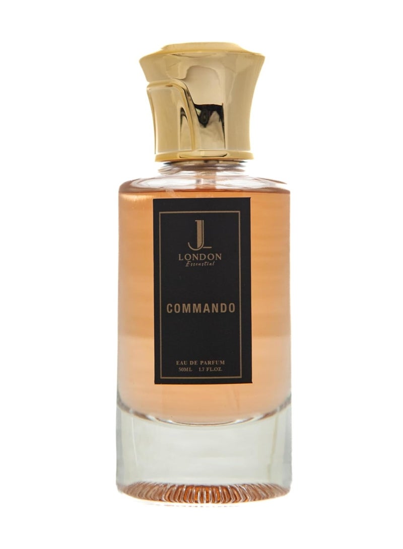 چان لندن عطر جان لندن إسنشال إي دي بي كوماندو للرجال والنساء مستوحى من ديور سوفاج 50 مل - Image 1