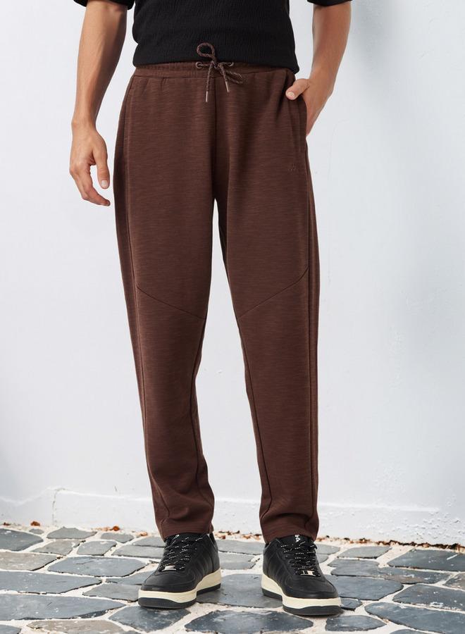 Kappa Panelled Joggers with Drawstring Closure - Image 1