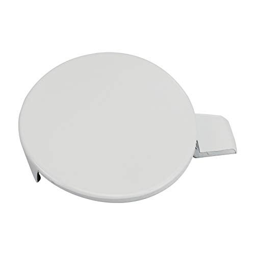 TIKSCIENCE Front Tow Hook Cover for Tesla Model 3 2017-2023 White Front Bumper Tow Hook Cover Cap - Image 1