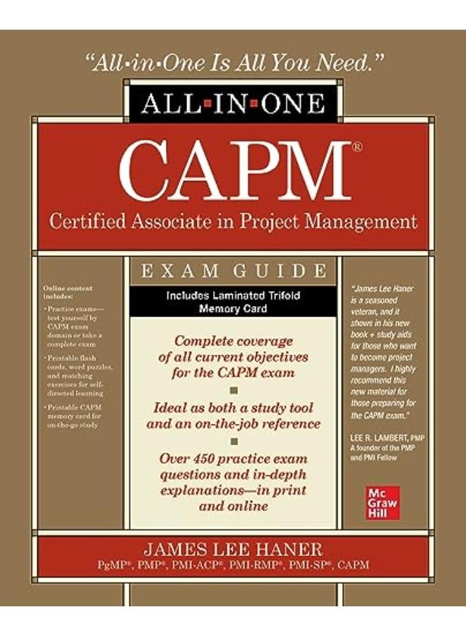 CAPM CERTIFIED ASSOCIATE IN PROJECT MANAGEMENT AIO EXAM GDE