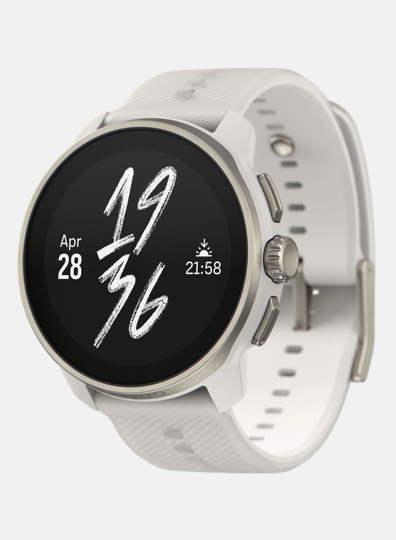 سانتو ساعة الأداء Race S المصنوعة من الفولاذ المقاوم للصدأ | شاشة AMOLED عالية الدقة 45 مم، تاج رقمي، HRV، سباق، تدريب، استعادة، بطارية طويلة، خرائط غير متصلة، GPS/GNSS مزدوج النطاق، 95+ وضع رياضي، مخطط - - Image 1