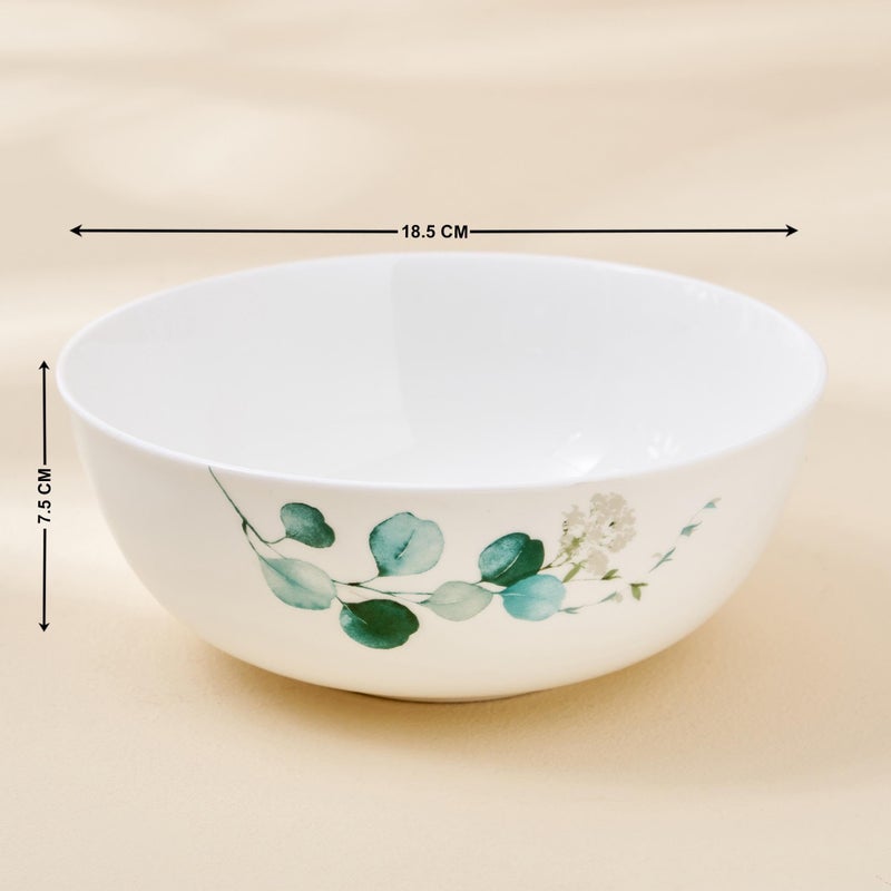 Home Centre Lucas Bone China Printed Serving Bowl - 1.21L - Image 4