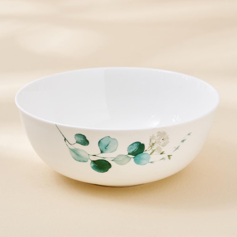 Home Centre Lucas Bone China Printed Serving Bowl - 1.21L - Image 5