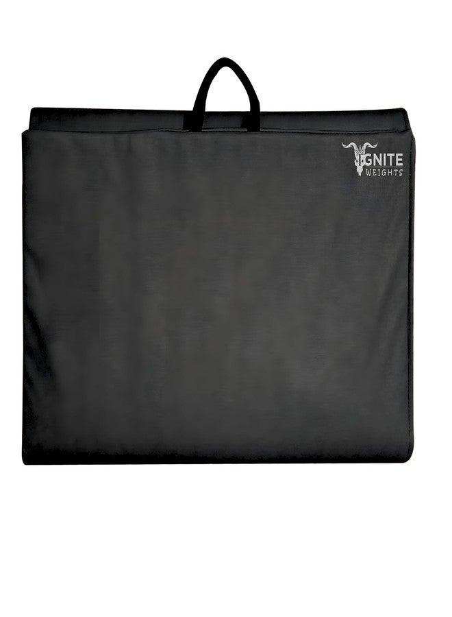 IGNITE WEIGHTS® 11MM PVC Leatherette Yoga Mat, Unbeatable Non Slip Raxine, Eco Friendly and Odorless Lightweight and Extra Large Size -Black - Image 4