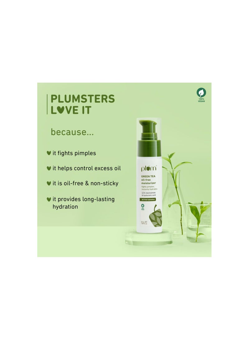 Plum Green Tea Oil-Free Moisturizer For Face - Image 3