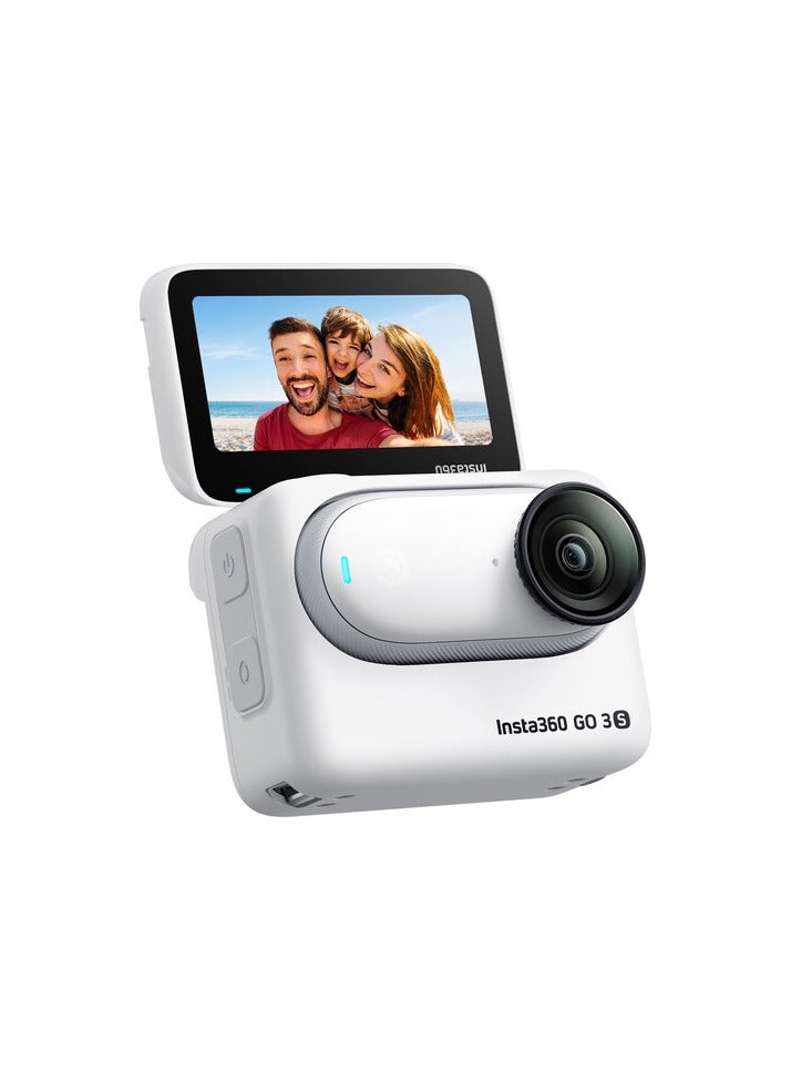 Insta360 GO 3S Action Camera Standard Edition (64GB, Arctic White) - Image 1