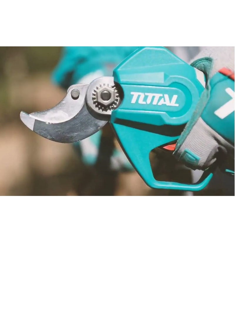 TOTAL Total Lithium-ion Gauge Straight Shear P20s (20V) - Cordless Electric Shears with Brushless Motor, 20mm/30mm Cutting Diameter, Includes 2.0Ah Battery, Charger, Oil Bottle & Sharpening Stone - Perfect for Cutting Sheet Metal, PVC, and More  - Image 3