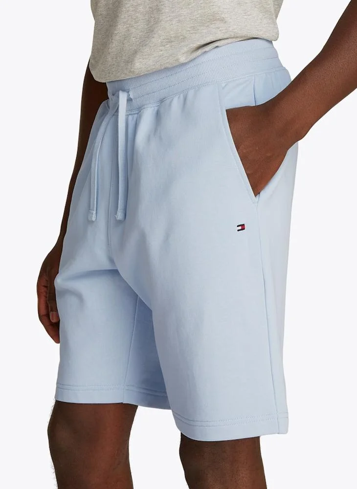 TOMMY HILFIGER Terry Cotton Jogger Shorts