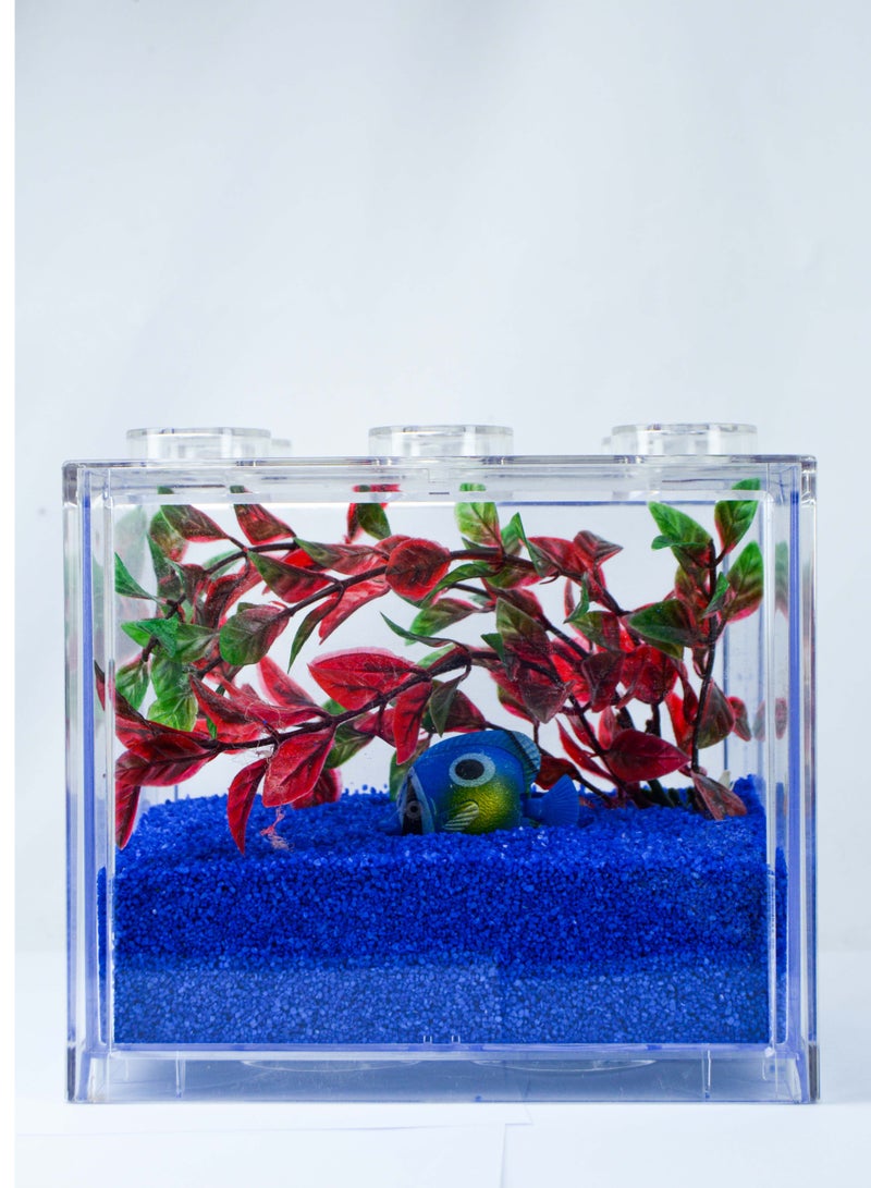 vsell24 2kg Brilliant Blue Aquarium Sand – Perfect for Aquascaping, Crafts & Creative Decor  - Image 4