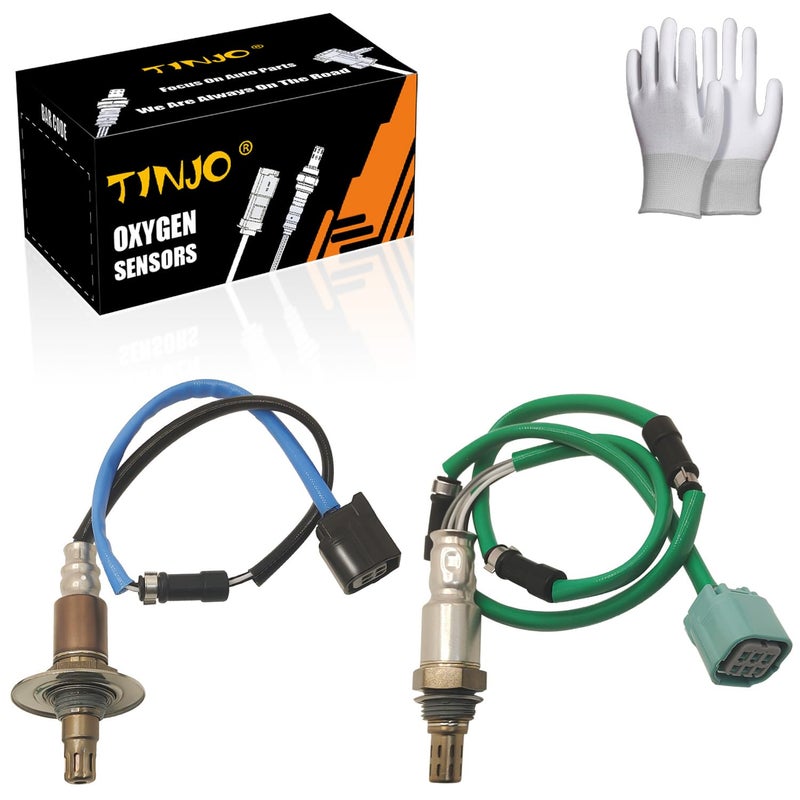 TINJO Oxygen Sensor Upstream & Downstream O2 Sensor for 2007-2009 Honda CR-V 2.4L - 2PCS Replacement - Image 1