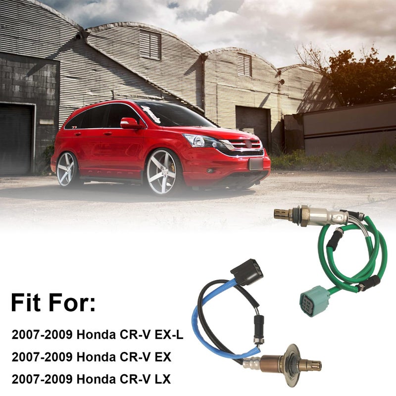 TINJO Oxygen Sensor Upstream & Downstream O2 Sensor for 2007-2009 Honda CR-V 2.4L - 2PCS Replacement - Image 2