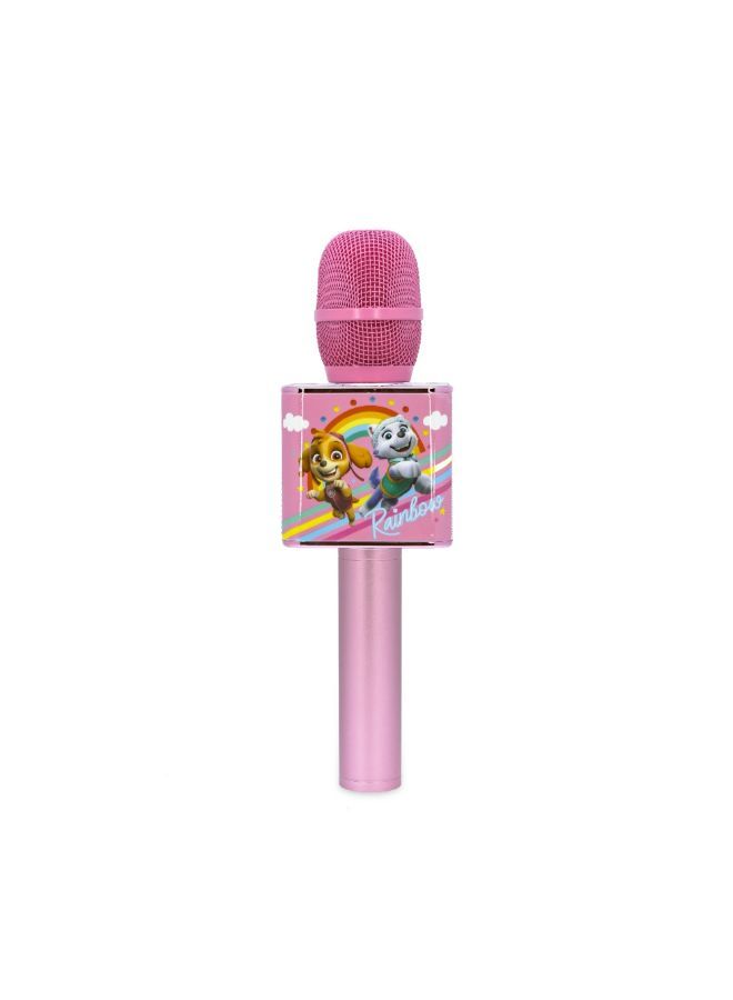 OTL Paw Patrol Sky Karaoke Microphone with Bluetooth Speaker - Pink - Image 1