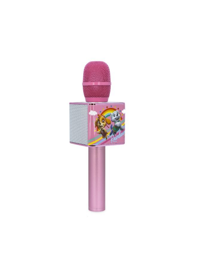 OTL Paw Patrol Sky Karaoke Microphone with Bluetooth Speaker - Pink - Image 3