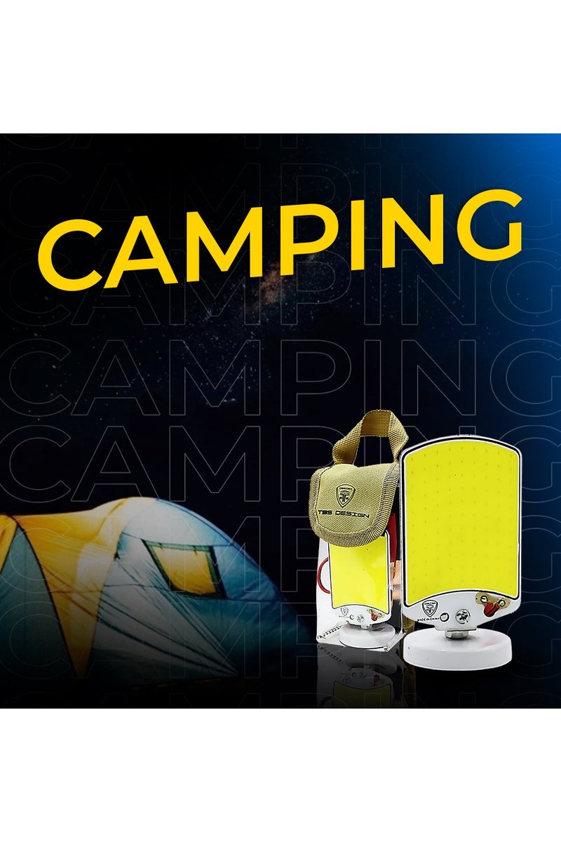 Toby's Toby’s CRL-B03 360° LED Camping Lantern – Magnetic Base, High Brightness, Compact, Shockproof Work Light for Outdoor, Emergency & Everyday Use - Image 5