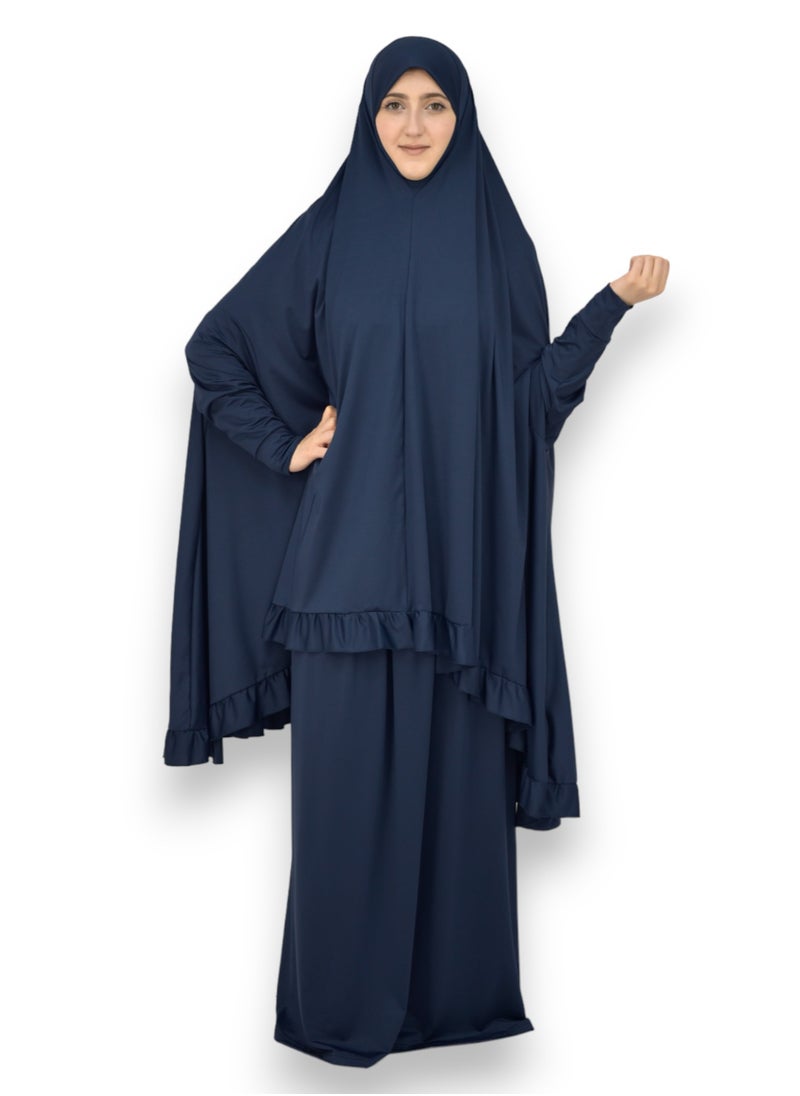 Two Piece Islamic prayer dress women with sleeve - Prayer Clothes for Women - Prayer Abaya For women - Jilbab 2 piece, Umrah essentials for women - Prayer set - pzsku/ZA21C335CA4FAD18DA88EZ/45/_/1712355726/5e9a7f58-e55c-4633-82a6-164dc13d3dfc