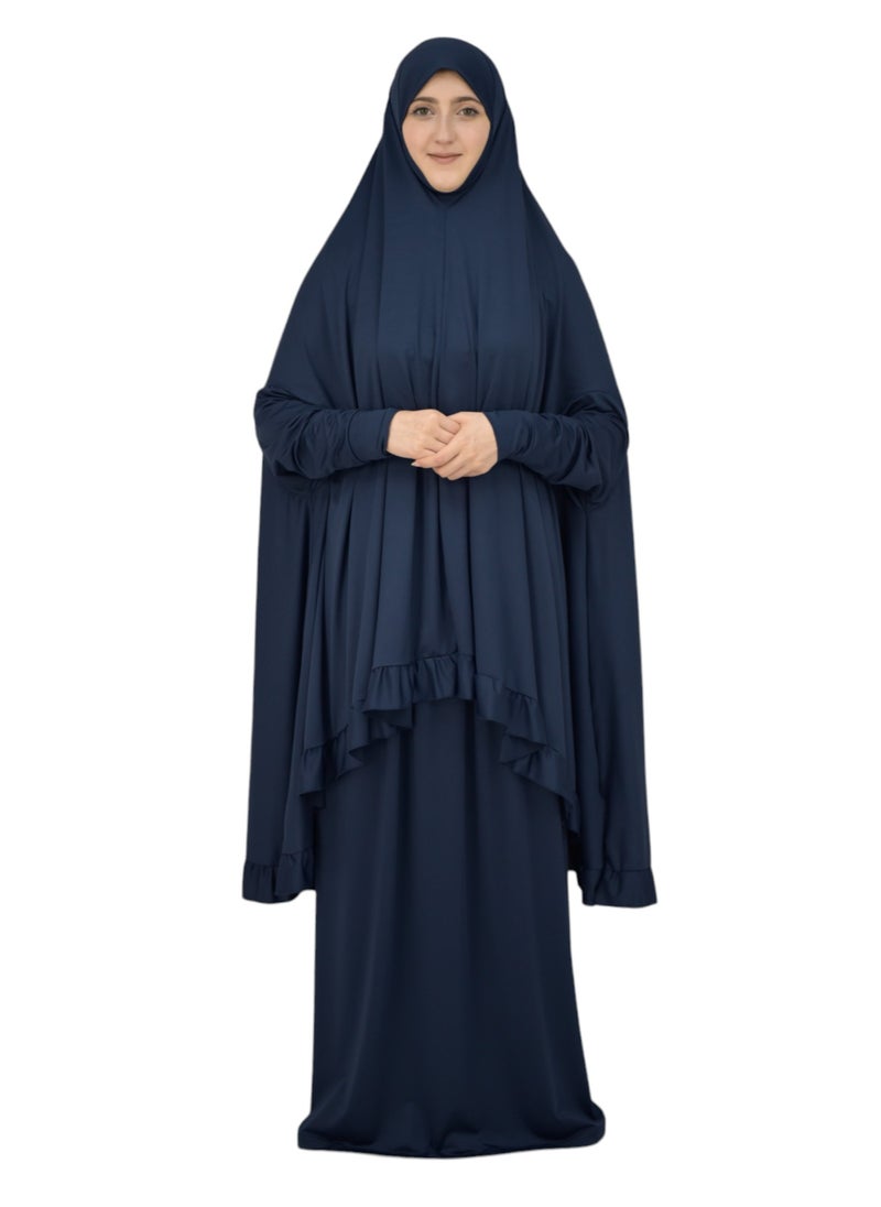 Two Piece Islamic prayer dress women with sleeve - Prayer Clothes for Women - Prayer Abaya For women - Jilbab 2 piece, Umrah essentials for women - Prayer set - pzsku/ZA21C335CA4FAD18DA88EZ/45/_/1714785594/7e41a1f6-cd02-4ee3-b6ec-9e54b9f3491c