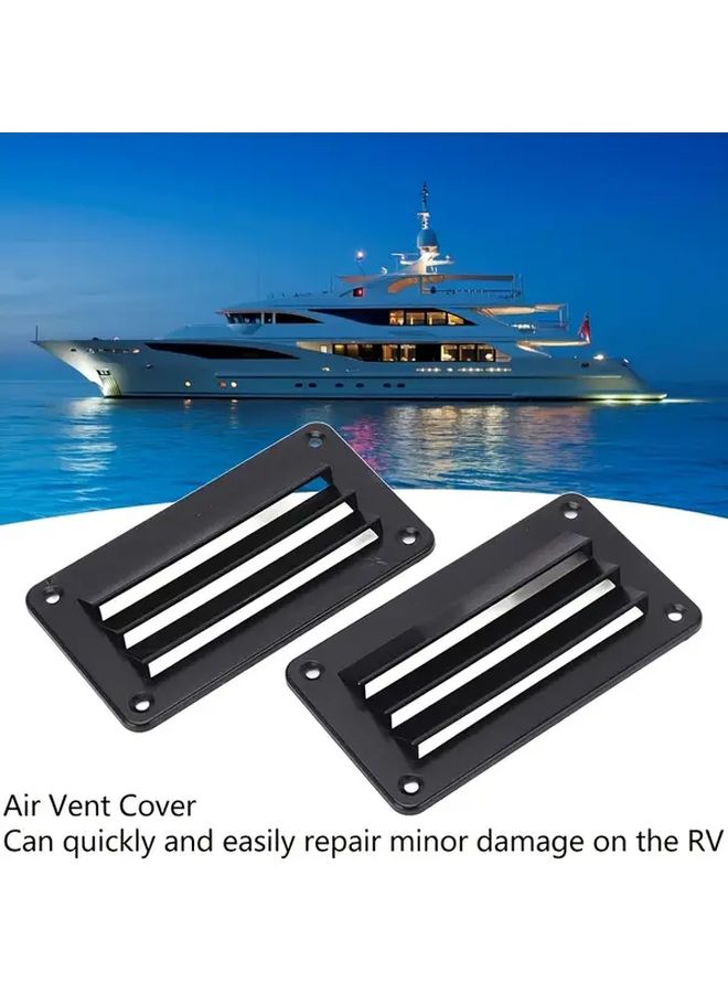 Heavy Duty ABS Ventilation Grille Louver For RV Boat Camper Bathroom Easy Install - Image 3