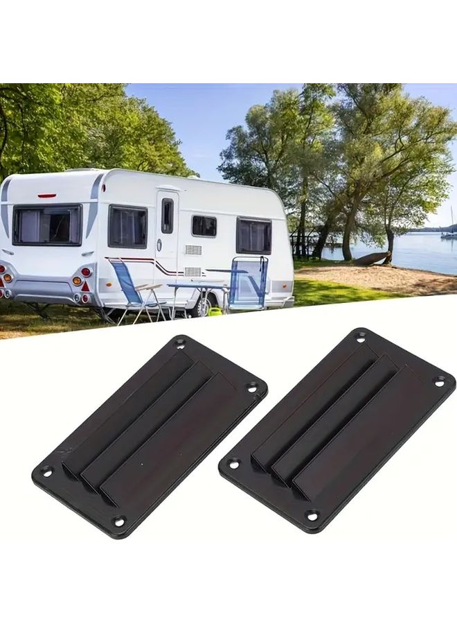 Heavy Duty ABS Ventilation Grille Louver For RV Boat Camper Bathroom Easy Install - Image 1
