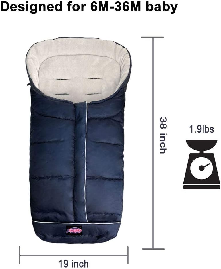 funlife Waterproof Extendable Baby Bunting Bag - Image 2