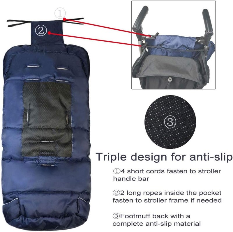 funlife Waterproof Extendable Baby Bunting Bag - Image 4