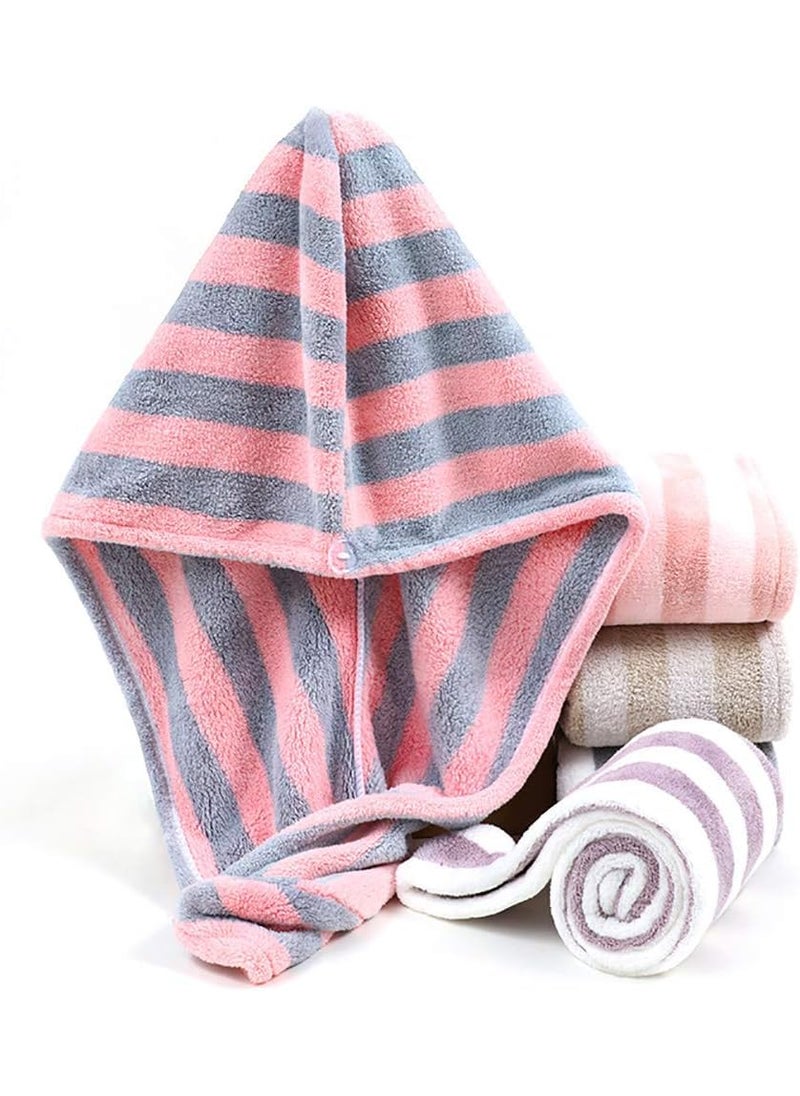 RA8 PRODUCTS RA8 PRODUCTS Microfiber Hair Drying Towel Wrap for Women Hair Towel Super Absorbent Hair Drying Towel with Button 1  - Image 5