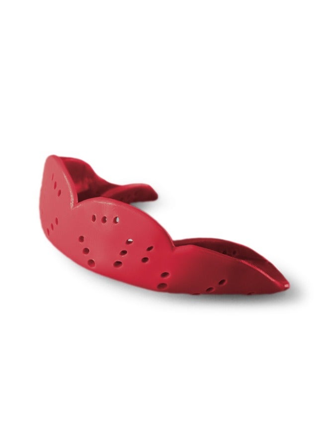 Aero Oral Care Mouthguard Red Thermo Polymer 2.0 Mm Large - Set Of 1