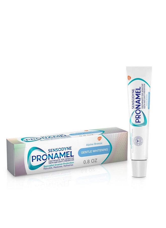 SENSODYNE PRONAMEL - Gentle Whitening Alpine Breeze Toothpaste - 0.8 Ounce -Travel Size - Image 1