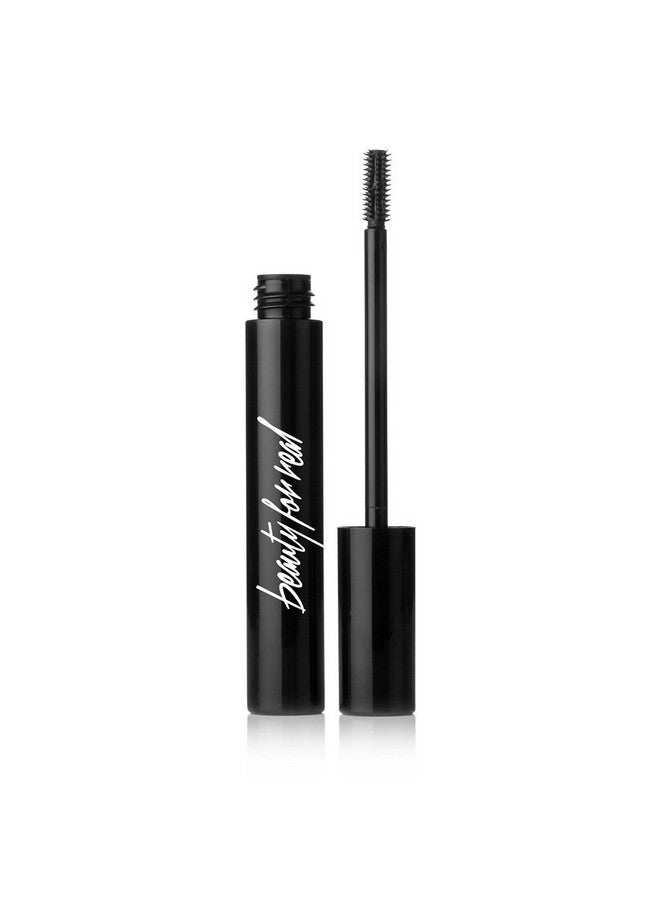 Beauty for Real Hi-Def Mascara, Just Black - Set of 3 - Defining & Volumizing Lash Definer - Humidity & Smudge Proof - Micro Brush Ensures Versatile Application - 2.3 oz - Image 2