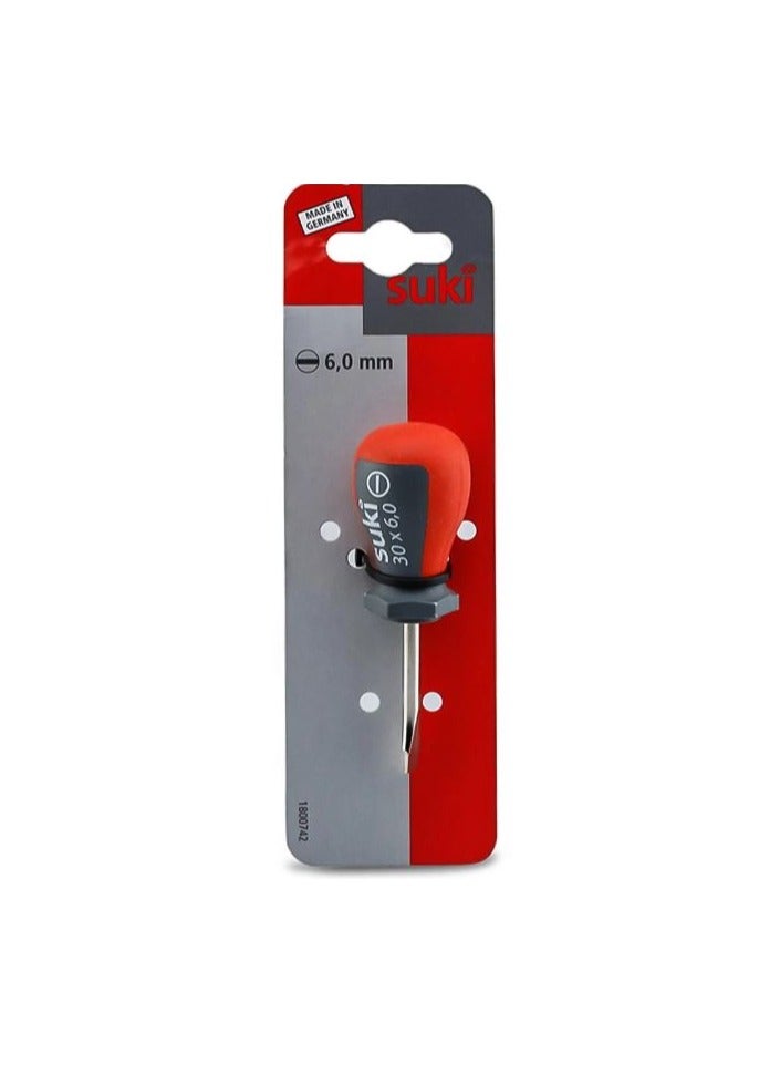 ACE Suki Mechanical Slot Screwdriver with Two-Tone Handle (6 mm) 