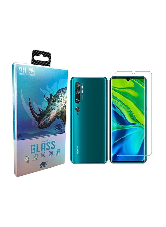 vesus Tempered Glass Screen Protector For Xiaomi Mi Note 10 Pro Clear