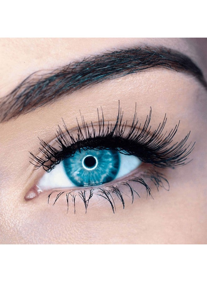 Lash'd Up Magnetic Eyelashes Without Eyeliner 3 Magnets (Can also be worn as Dual Magnets) Full Eye Snap-on Set Soft Faux Silk Vegan (Very Natural) - Image 3