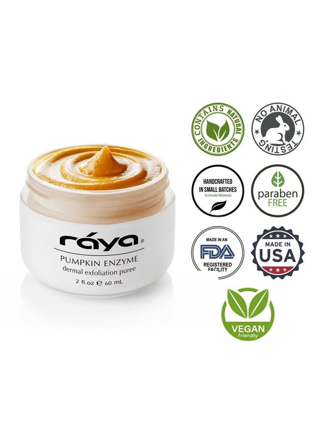 RAYA Pumpkin Enzyme Facial Puree (127) | Gentle and Exfoliating Treatment for All Skin | Reduces Fine Lines and Minimizes Pore Size - Image 5