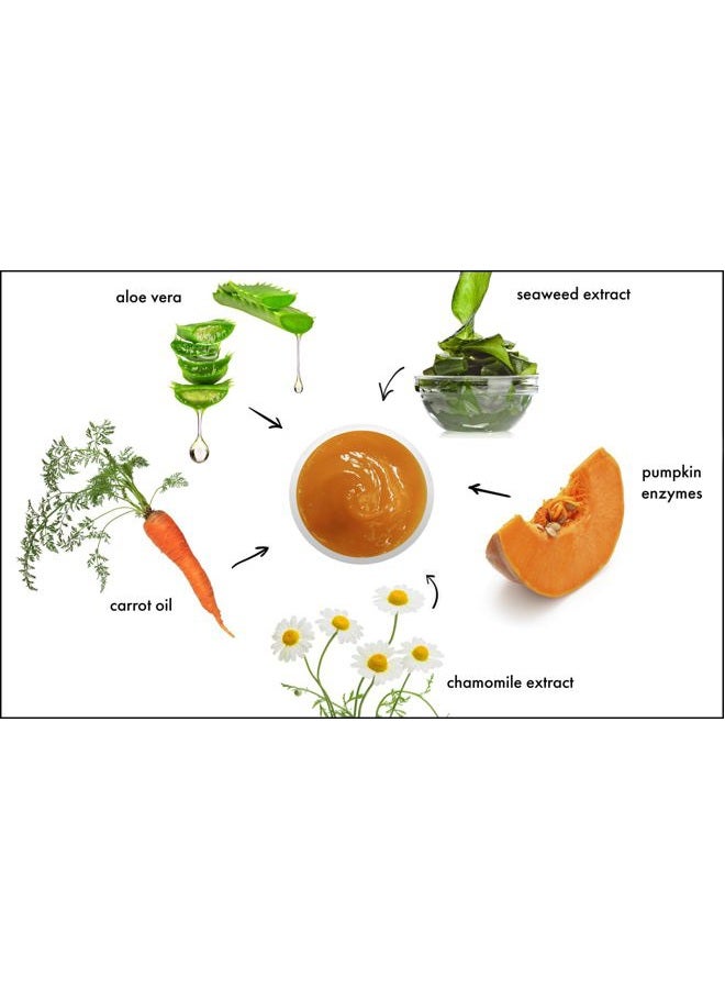 RAYA Pumpkin Enzyme Facial Puree (127) | Gentle and Exfoliating Treatment for All Skin | Reduces Fine Lines and Minimizes Pore Size - Image 2