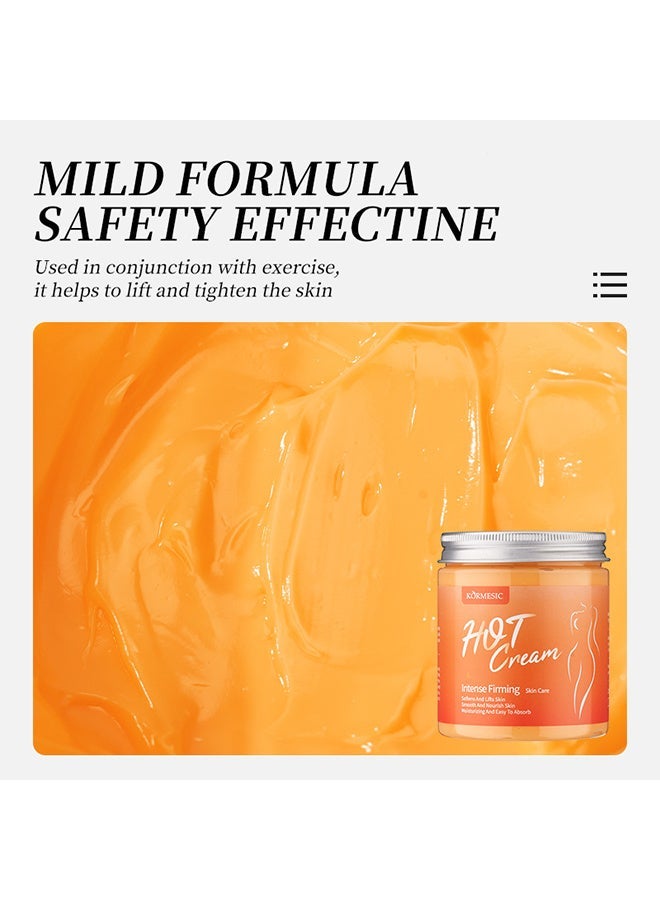 Kormesic Intensive Firming Hot Cream 250g, Abdominal Fat Burning Cream, for Belly, Legs, Arms, Buttocks and Waist, Body Plasticity Cream - Image 4