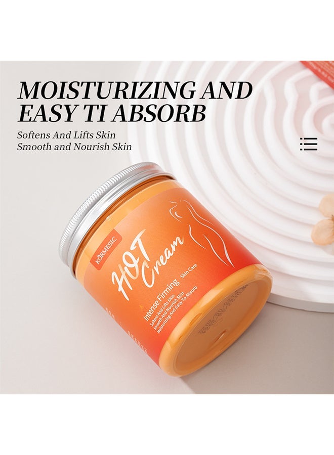 Kormesic Intensive Firming Hot Cream 250g, Abdominal Fat Burning Cream, for Belly, Legs, Arms, Buttocks and Waist, Body Plasticity Cream - Image 5