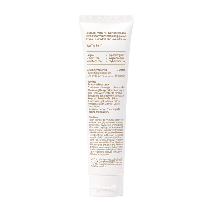 Sun Bum واقي شمس للوجه بلون معدني SPF 30 من صن بوم - برايمر غير لامع - واقي شمس مرطب واسع الطيف مع فيتامين E - متوافق مع قانون هاواي 104 (بدون أوكتينوكات وأوكسي بنزون) - حجم سفر 1.7 أونصة - Image 4