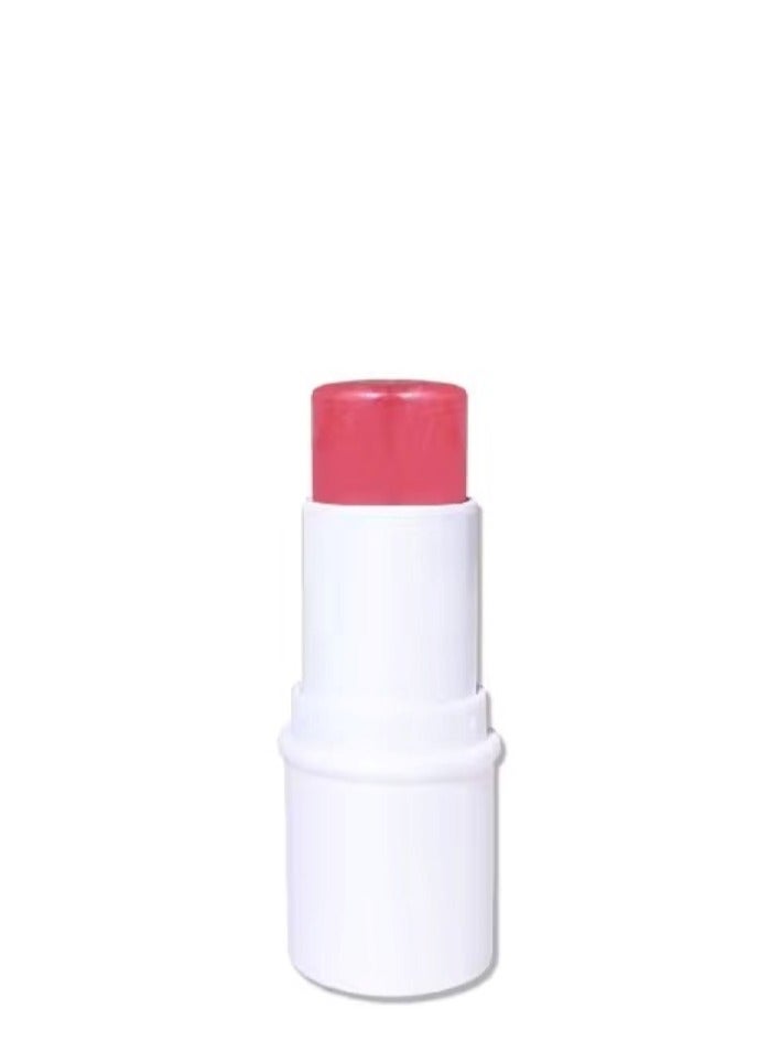 Huitich Petal Soft Glow: High-Pigment Baby Pink Cream Blush Stick with Brush Nearly Rose - Image 2